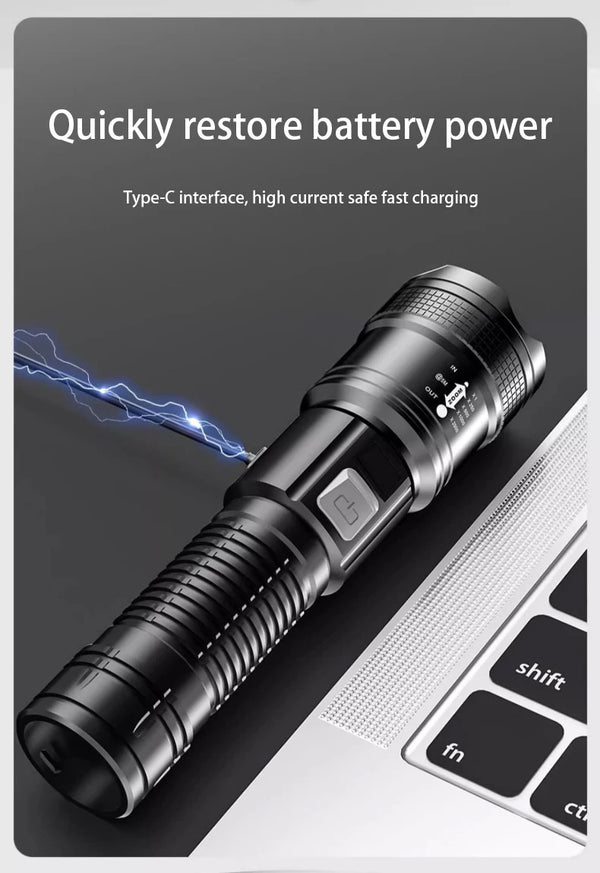 2,000,000LM Ultra High Power Torch