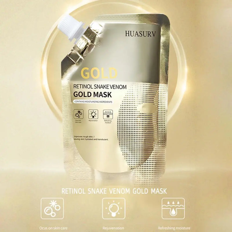 Snake Venom Peptide Gold Mask Anti Aging
