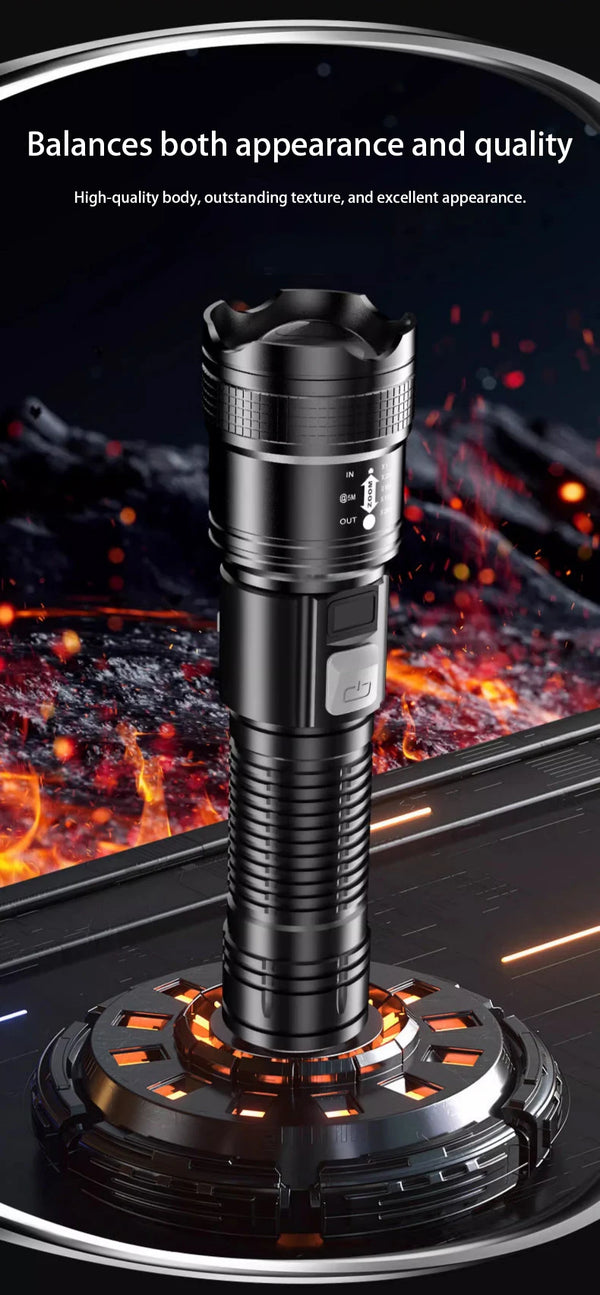 2,000,000LM Ultra High Power Torch