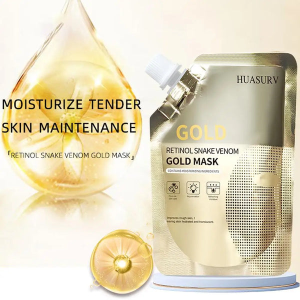 Snake Venom Peptide Gold Mask Anti Aging