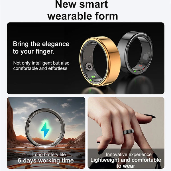 New Technology Titanium Smart Ring