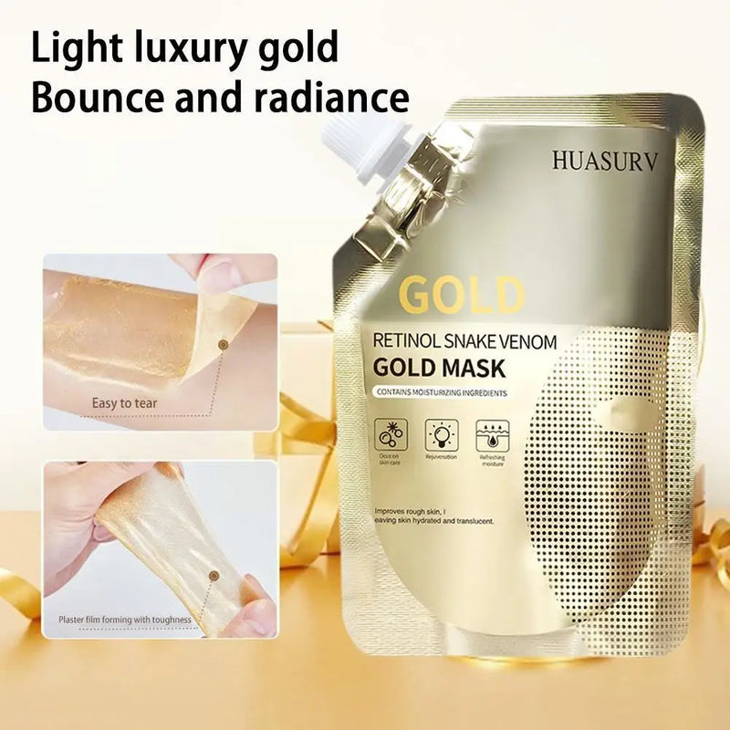 Snake Venom Peptide Gold Mask Anti Aging